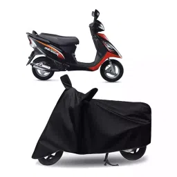 Auto Pearl Bike Cover for TVS Streek (Black)-image-41