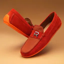 Ruosh Men's Red Casual Loafers-picture-42
