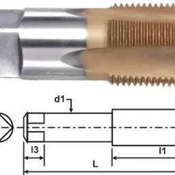 MIRANDA TOOLS Parallel Thread NPS Pipe Tap (Size 6.35 mm (1/4 inch))-picture-16