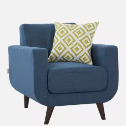 Urban Living Blue Truro 1 Seater Sofa image 5