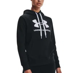 UNDER ARMOUR Black Cotton Logo Print Sports Sweatshirt-picture-28