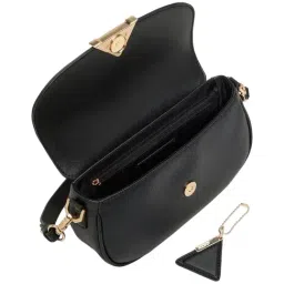 Aldo Black Shoulder Handbag image 3