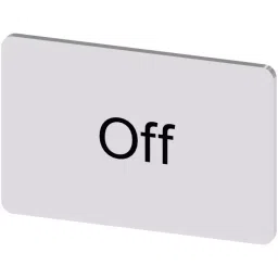 Siemens Labeling Plate, Off, 3SU1900-0AD81-0DK0-picture-28