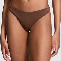 Victoria's Secret PINK Women Low-Rise Stretchable Thong Briefs-image-94
