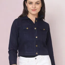 DIMPY GARMENTS Women Lightweight Denim Jacket-picture-41