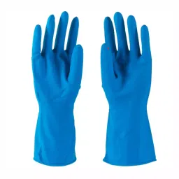SSWW Natural Rubber Reusable Hand Gloves, Blue Free Size, SSWW408 (Pack of 100 Pair)-picture-12