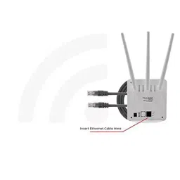 COFE CF-4G903-RT 300 Mbps 4G Sim Support Wi-Fi Router with Micro SIM Card Slot and 3 Antenna (Grey) image 2
