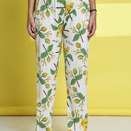 ETC Women Pack Of 2 Printed Cotton Lounge Pants-picture-38
