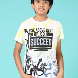 V-Mart Boys Floral Printed Pockets T-shirt-picture-35