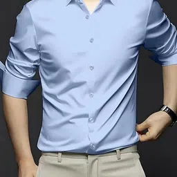 Deelmo Printed Mandarin Collar Casual Shirt-picture-14
