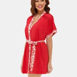 Amante Women Above Knee Length Robe image 3