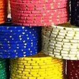 poshing Multi Glass Artificial Stones Bangle-picture-10