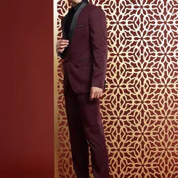 MANQ Shawl Collar Slim-Fit Tuxedo Blazer image 5