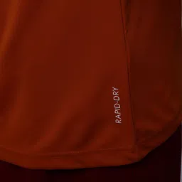 HRX by Hrithik Roshan Brand Logo Print Rapid-Dry Training T-shirt image 3