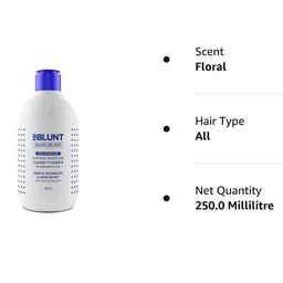 BBLUNT Set Of 2 Intense Moisture Natural Hair Shampoo- 300 ml & Conditioner- 250 g image 5