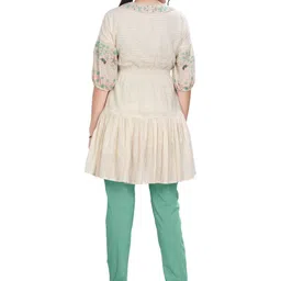 GREAT OUTFITS Women Pure Cotton Ethnic Motifs Embroidered Kurtis image 5