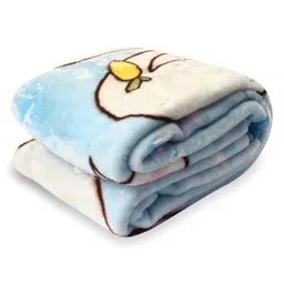 Butterthief Giraffe Printed Double Layered Mink Reversible Baby Blanket for Kids & Toddlers - Color May Vary image 4