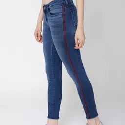 Tokyo Talkies Women Blue Super Skinny Fit Mid-Rise Clean Look Stretchable Jeans-picture-37