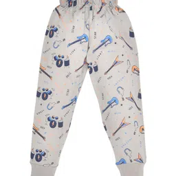 BAESD Kids Guitar Printed Cotton Mid-Rise Joggers-picture-23