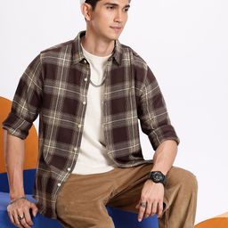 Aeropostale Men Checked Casual Shirt-picture-35