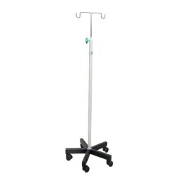 LCS Mild Steel IV Stand for Hospitals WA-101-image-0