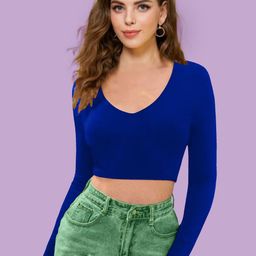 Dream Beauty Fashion Women Fitted Crop Top-image-17