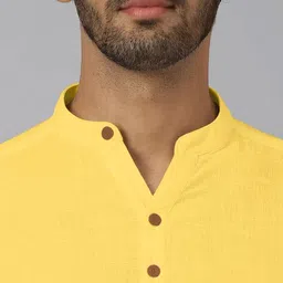 ZELINCO Men Thread Work Kurta image 3