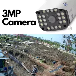 J K VISION B85 3MP Wi-Fi Colour Night Vision Two Way Talk CCTV Bullet Camera image 4