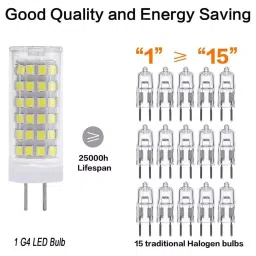 OML LED Bulb 7 W White, OML_G4_7W_W image 4