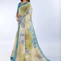 Mameraa Women Floral Printed Saree-picture-19