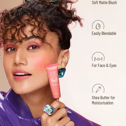 SWISS BEAUTY Lightweight Cream It Up Blush with Shea Butter 10ml - Cheeky Peach 03 image 5