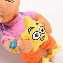 avshub Dora Doll Soft Stuffed Huggable Cartoon Toy for Kids - 35cm(Multicolor) - 35 cm image 3