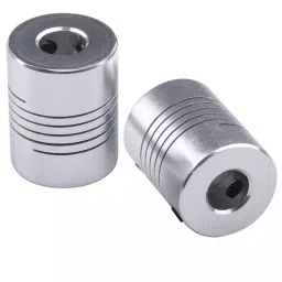 Invento 5x8 mm Aluminium Flexible Coupling ISC 874-4 image 1