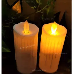 EcommOceans LED Lights for Home Decoration with Artificial Dancing Flame Set of 24-picture-17