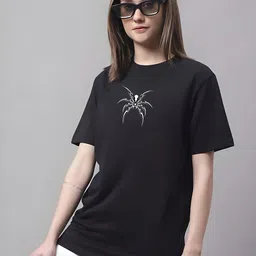Moda Rapido Women Drop-Shoulder Sleeves T-shirt-picture-18