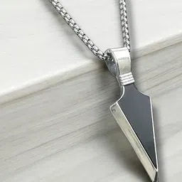 pasu fashion Teeragaj Men Stainless Steel Contemporary Pendant With Chain-picture-36