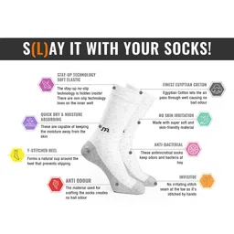 Man Arden Men Set Of 3 Patterned Cotton Calf Length Designer Edition Box Socks image 2