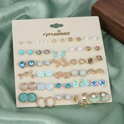 DressBerry Geometric Studs Earrings-image-99