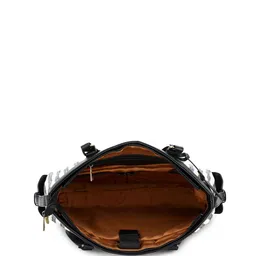 K London Women Striped Structured Shoulder Bag image 4