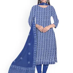 Farooq Dyeing Printed Pure Cotton Unstitched Dress Material-image-53