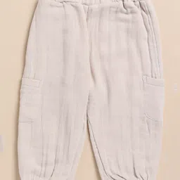 Cot & Candy Organic Cotton Solid Lounge Pants - Oatmeal-picture-12