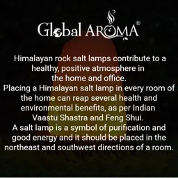 GLOBAL AROMA Orange Wood Contemporary Abstract Shaped Table Lamp image 5