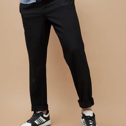 CODE by Lifestyle Men Cotton Mid-Rise Trousers-picture-8