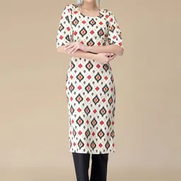 Moda Rapido Women Ethnic Motifs Printed Regular Kurta with Trousers image 5