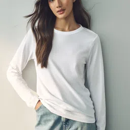 NEXT Women Pure Cotton T-shirt-image-55