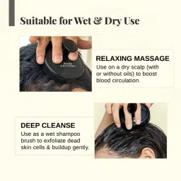 Bare Anatomy Hair Scalp Massager Brush With Detachable Handle image 5