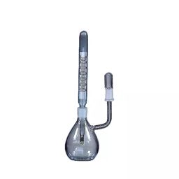 RELIGLAS 25 ml Specific Gravity Bottle With Standard Joint Thermometer, N-237.03-picture-1