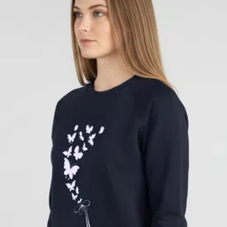 Moda Rapido Women Printed Sweatshirt image 4