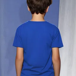 london streets Blue Sasuke Anime Graphic Print T-Shirt image 2