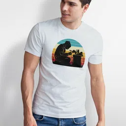 Seekbuylove Men Printed Bio Finish T-shirt image 5